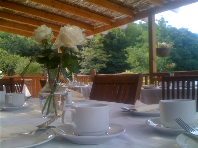 The Riverside terrace